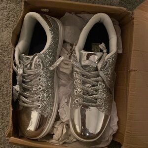 Glitter sneakers like new